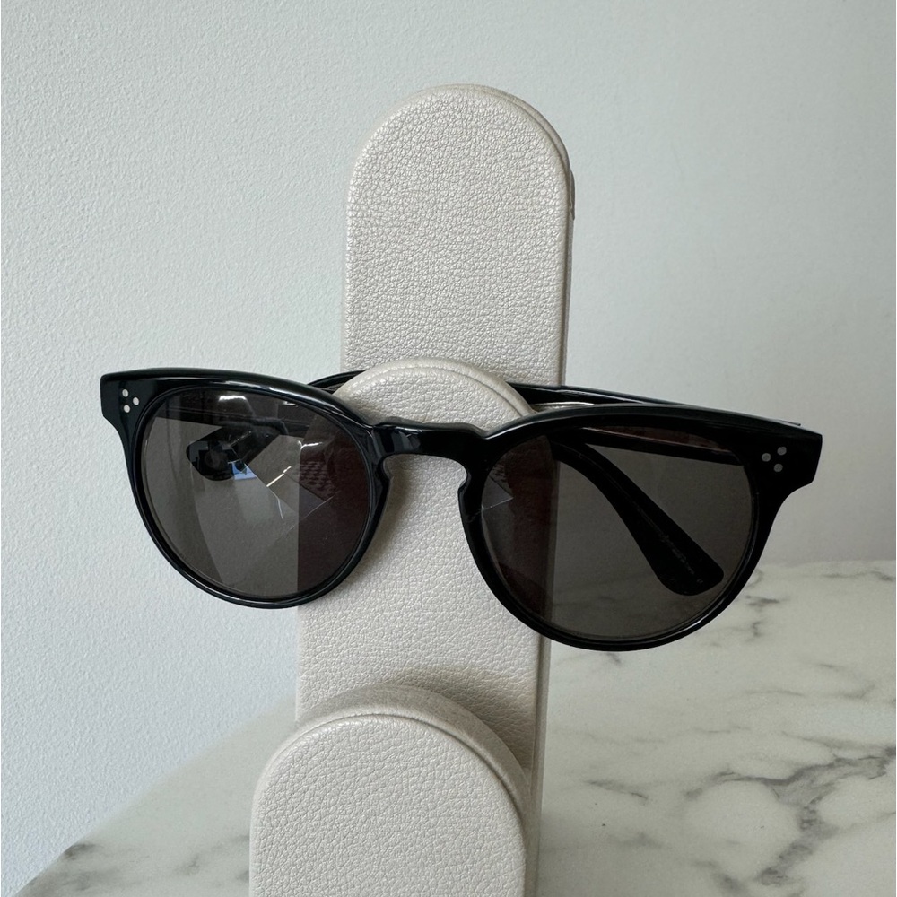 Garrett Leight Boccaccio BKLCY black sunglasses - Picture 4 of 9